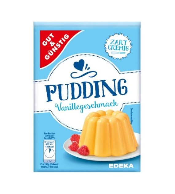 G&G Pudding Vanille 5x37g