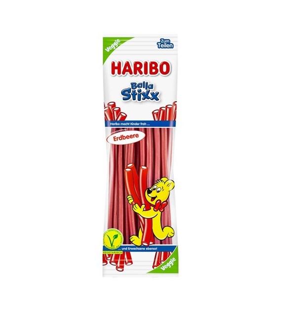 Haribo Balla Stixx Strawberry 175/200g