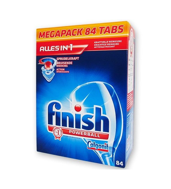 Finish Calgonit Powerball Alles in 1 84szt