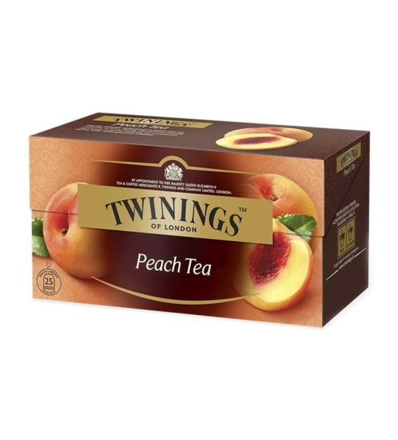Twinings Peach Herbata 25szt 50g