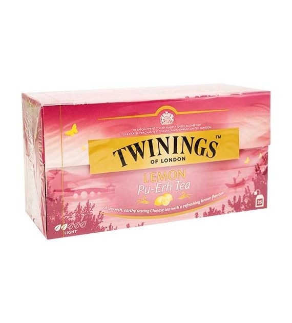 Twinings Lemon Pu-Erh Herbata 25szt 50g