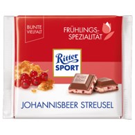 Ritter Sport Johannisbeer Streusel Czeko 100g