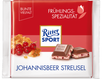 Ritter Sport Johannisbeer Streusel Czeko 100g