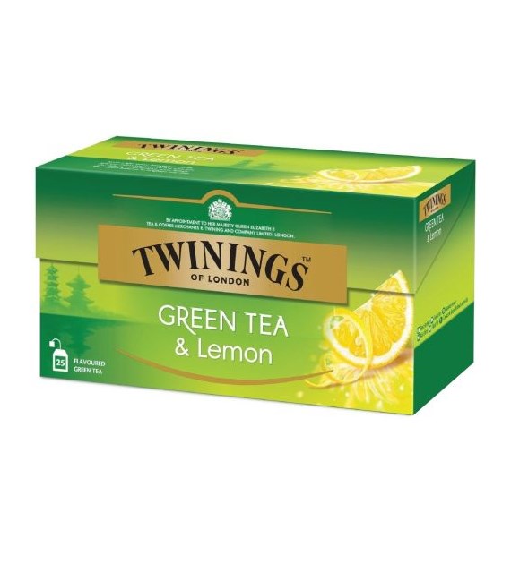 Twinings Green Tea Lemon Herbata 25szt 40g