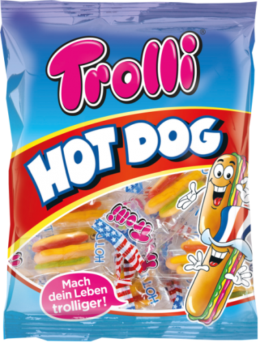 Trolli Hot Dog Żelki 150g