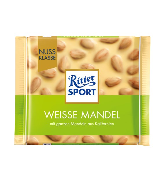 Ritter Sport Weisse Mandel Czeko 100g