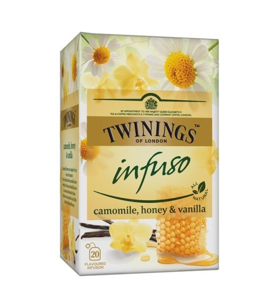 Twinings Infuso Camomile Honey Vani Herb 20szt 30g