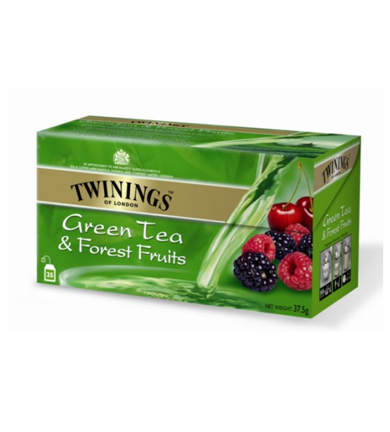 Twinings Green Forest Fruits Herbata 25szt 37g