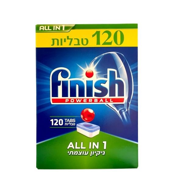 Finish All in 1 Tabs 120szt 1,9kg