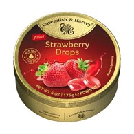 C&H Strawberry Drops 175g