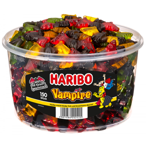 Haribo Vampire Żelki 150szt 1,2kg