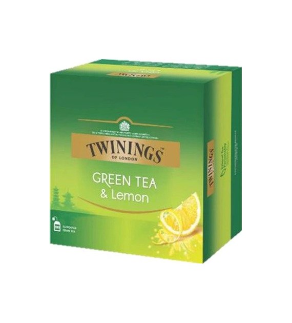 Twinings Green Tea Lemon Herbata 50szt 80g