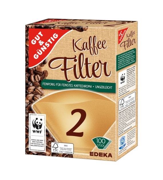 G&G Kaffee Filter  2  100szt
