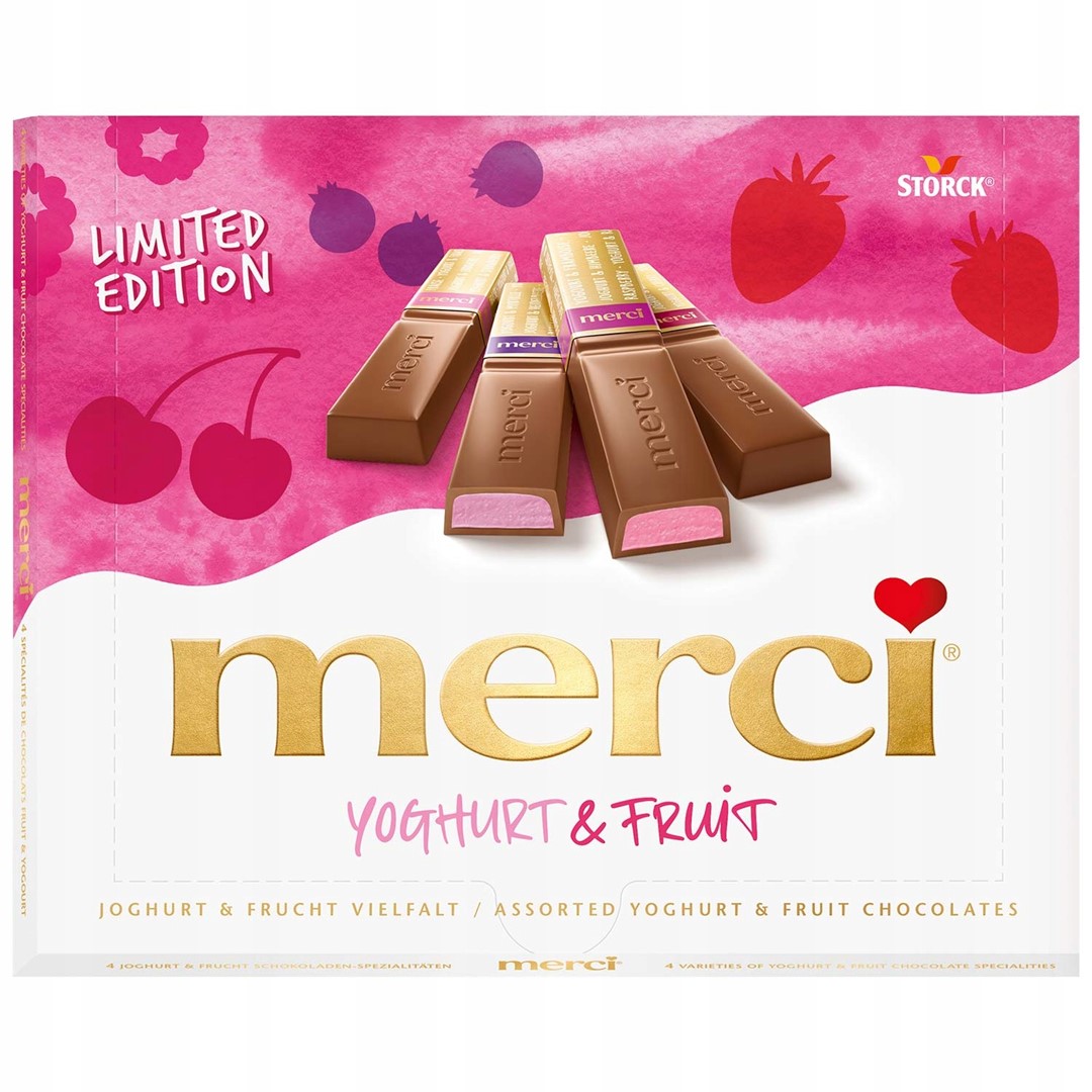 Merci Yoghurt & Fruit Limited Edition 250g