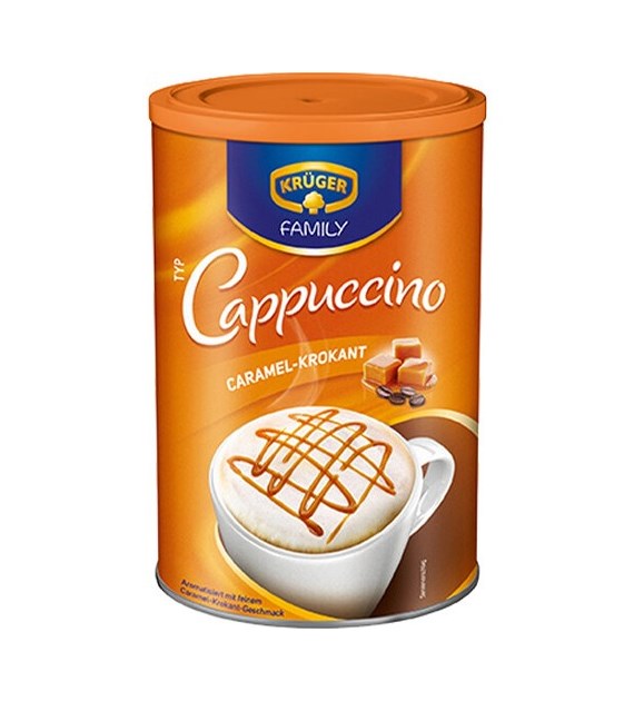 Kruger Cappuccino Caramel-Krokant Puszka 450g