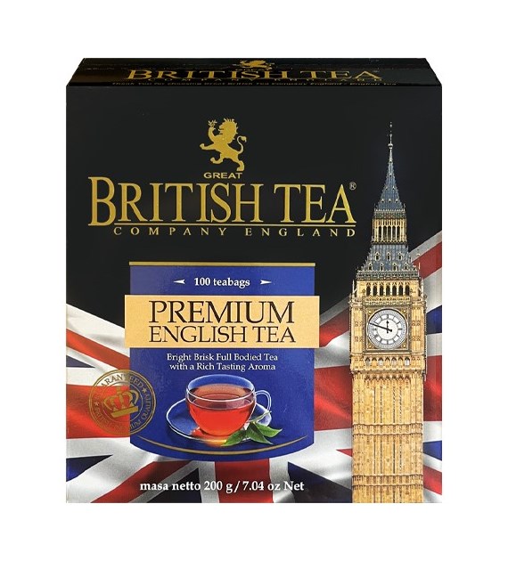British Tea Premium English Tea Torebk 100szt 200g