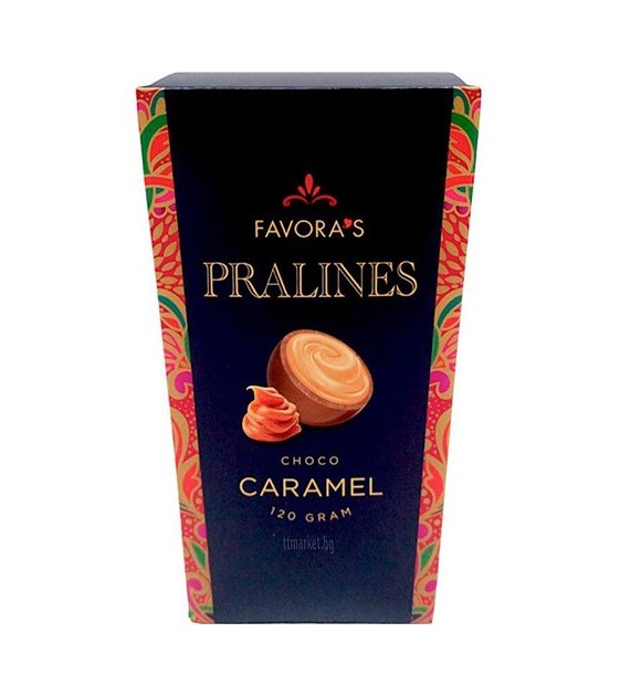 Favora's Pralines Choco Caramel 120g