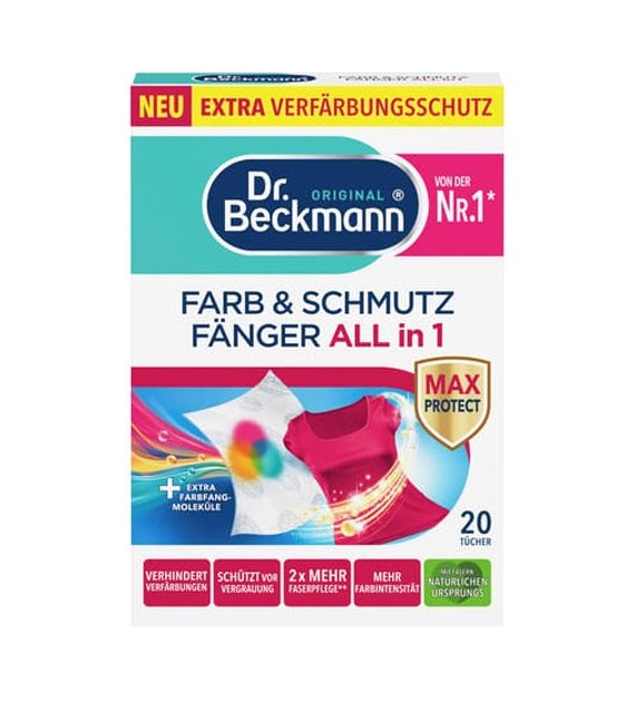 Dr.Beckmann Farb & Schmutz Fanger Chust 20szt