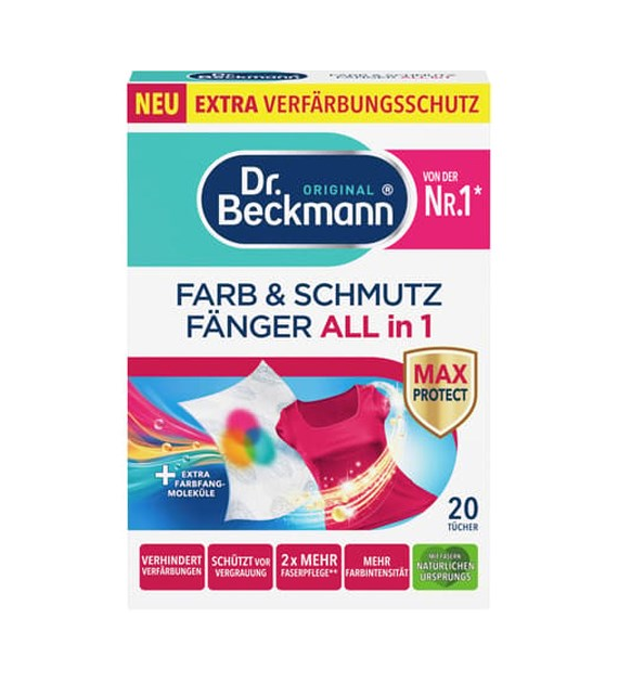Dr.Beckmann Farb & Schmutz Fanger Chust 20szt