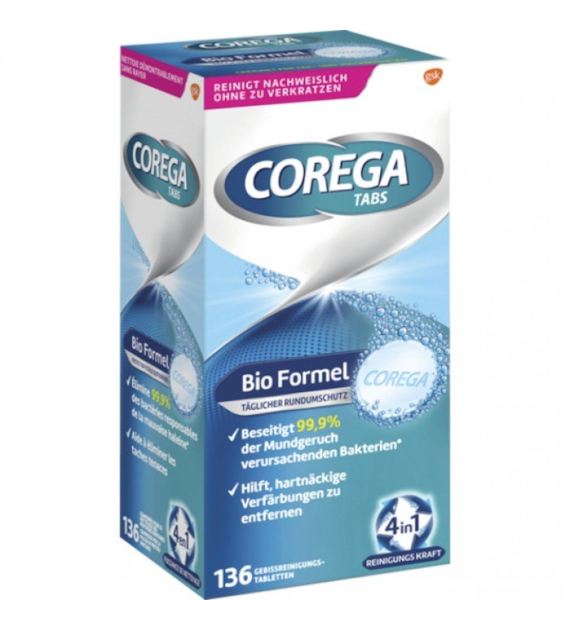 Corega Tabletki do Protez 136szt