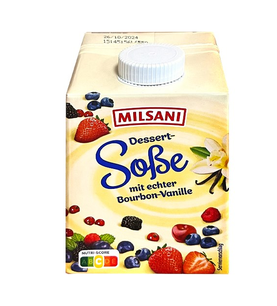 Milsani Dessert Sosse Śmietanka Waniliowa 500ml