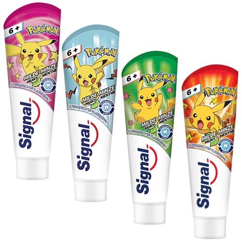 Signal 6+ Pokemon Milde Minze 75ml