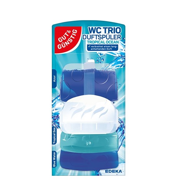 G&G WC Duftspuler Trio Ocean Zawieszka 3x55ml