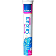 Edeka Calcium Tabletki Musujące 17szt 107g