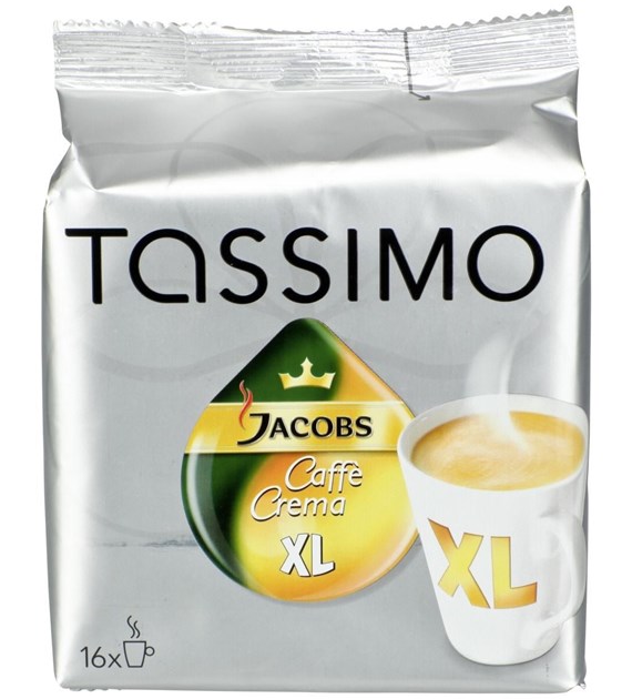 Tassimo Caffe Crema XL Caps 132g