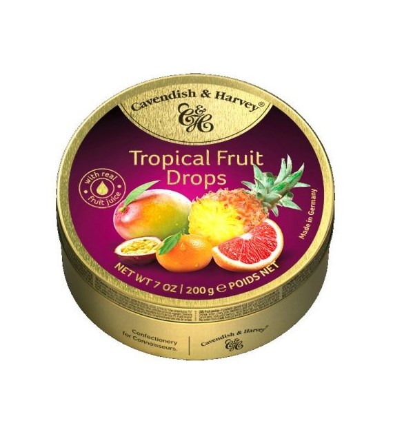 C&H Tropical Fruit Drops 200g