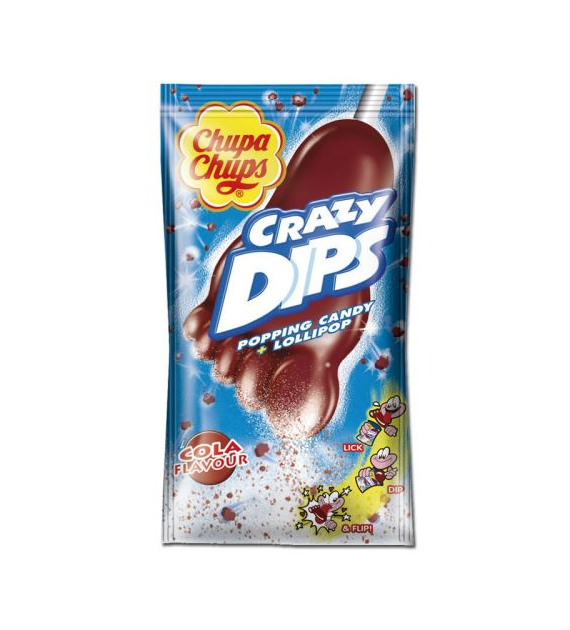 Chupa Chups Crazy Dips Cola Lizak 1szt 14g