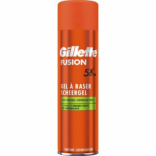 Gillette Fusion 5xAction Sensible Gel 200ml