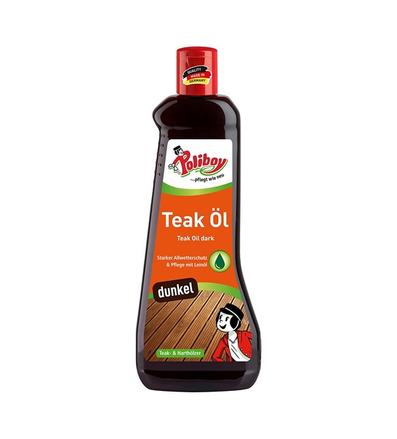 Poliboy Teak Oil Dark Dunkel 500ml