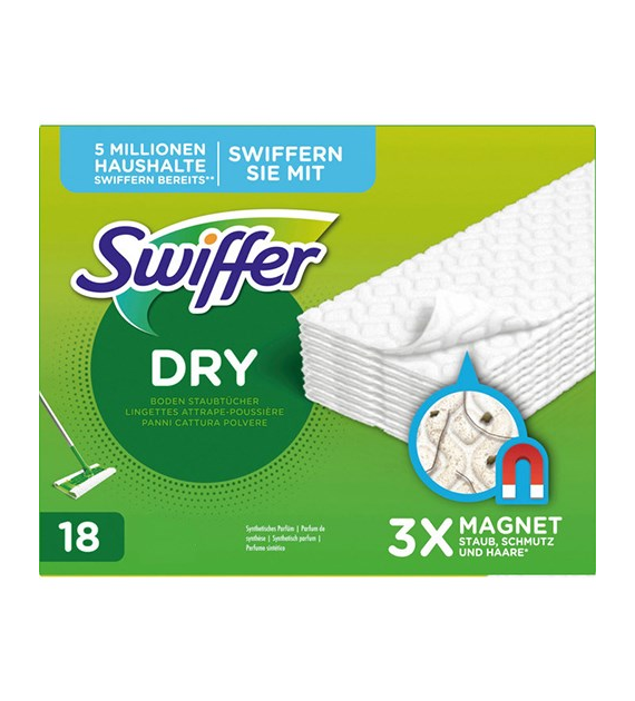 Swiffer Dry Suche Ściereczki do Mopa 18szt