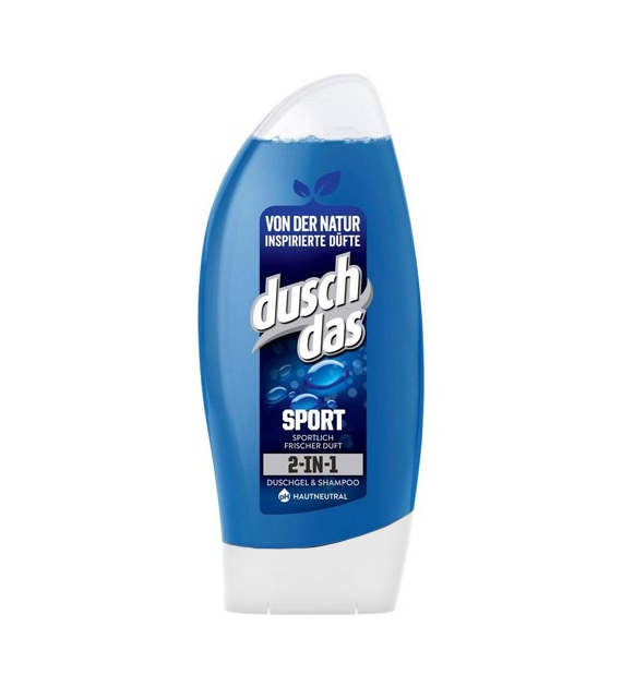 Dusch Das Sport 2in1 Gel 250ml