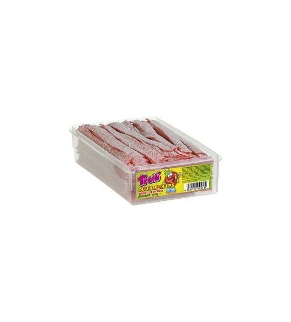 Trolli Sour Strips Erdbeer 150szt 1,2kg