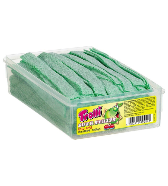 Trolli Sour Strips Apfel 150szt 1,2kg