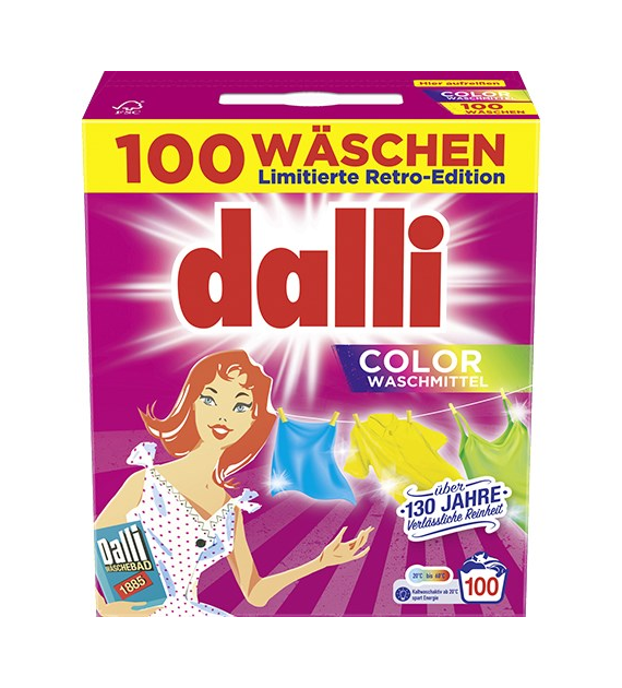Dalli Color Retro Proszek 100p 6kg
