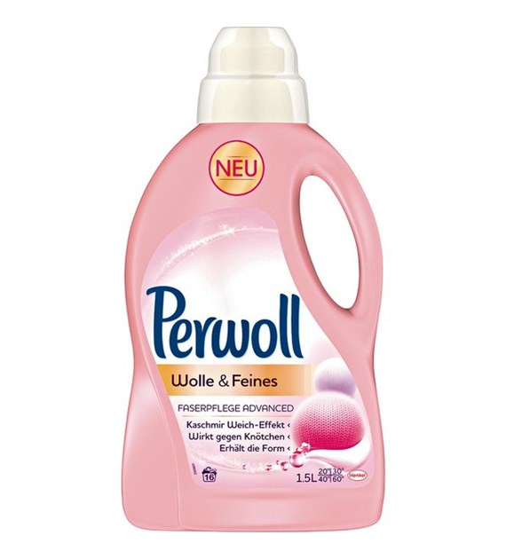 Perwoll Wolle & Feines Gel 16p 1,5L DE