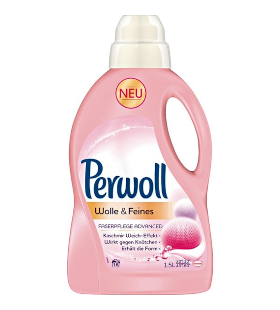 Perwoll Wolle & Feines Gel 16p 1,5L DE