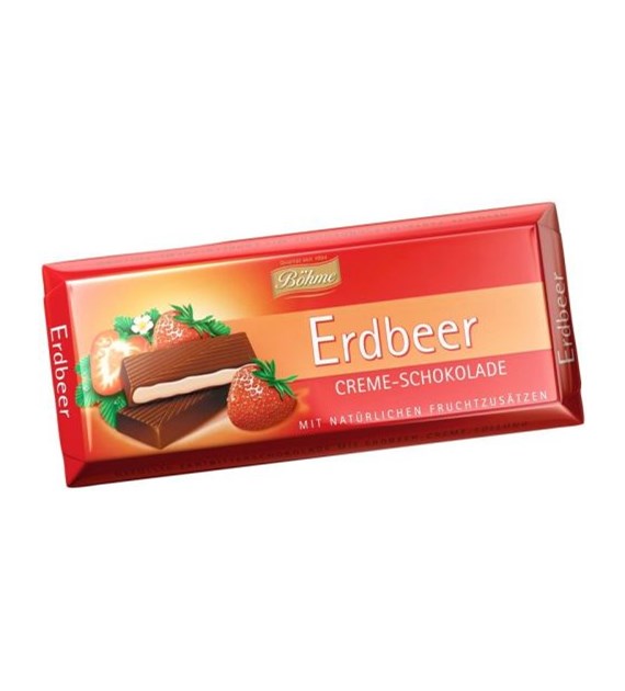 Bohme Erdbeer Creme Czekolada 100g