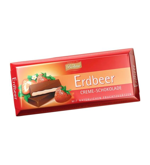 Bohme Erdbeer Creme Czekolada 100g