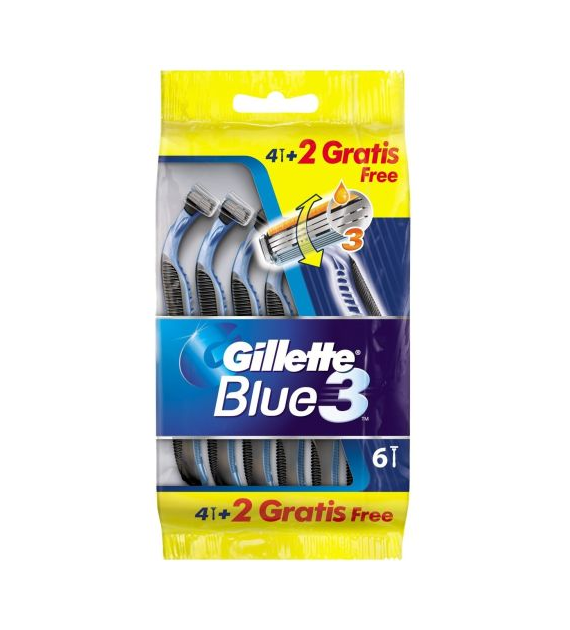 Gillette Blue 3 Maszynki 4+2szt