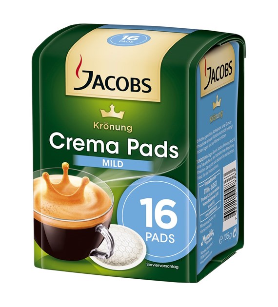 Jacobs Crema Pads Mild 16szt 105g