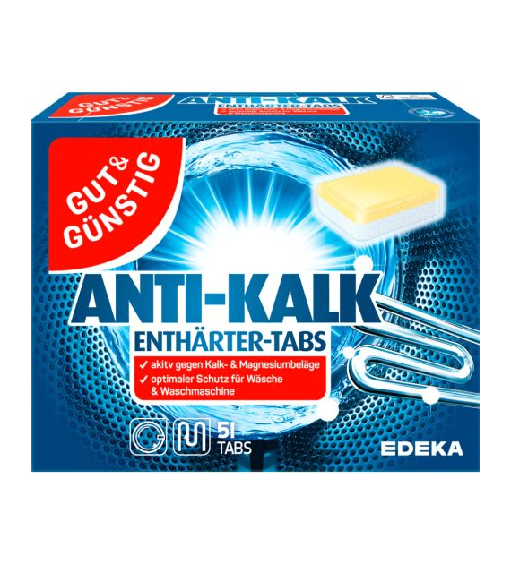 G&G Anti-Kalk Entharter Tabs 60szt 960g