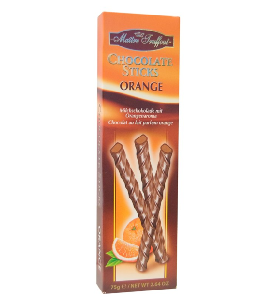 Maitre Chocolate Sticks Orange 75g
