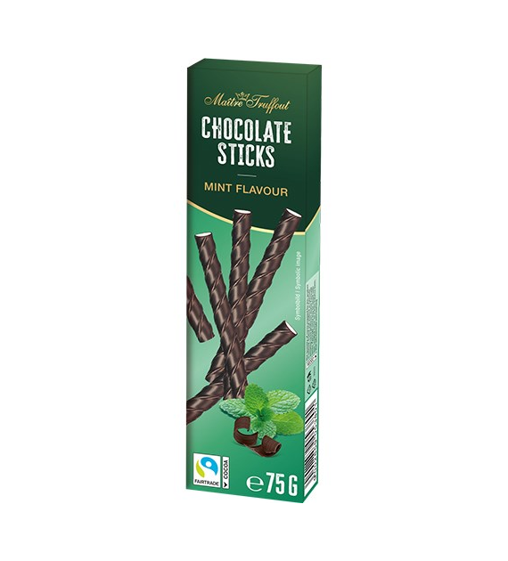 Maitre Chocolate Sticks Mint 75g
