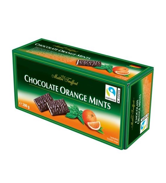 Maitre Chocolate Orange Mints 200g
