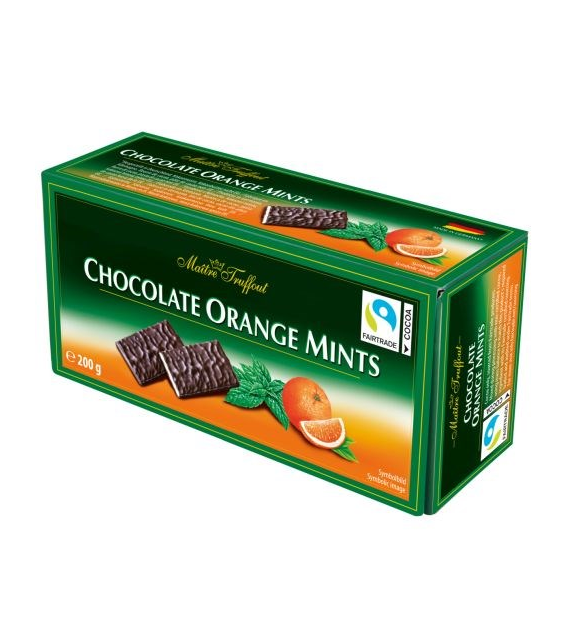 Maitre Chocolate Orange Mints 200g