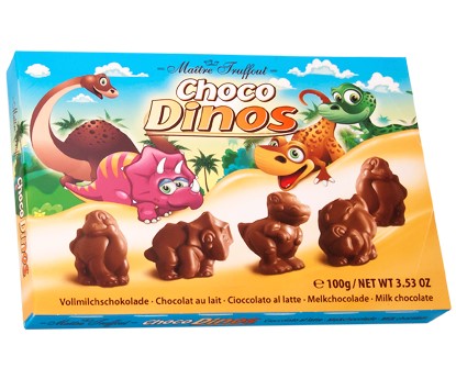 Maitre Choco Dinos 100g/22